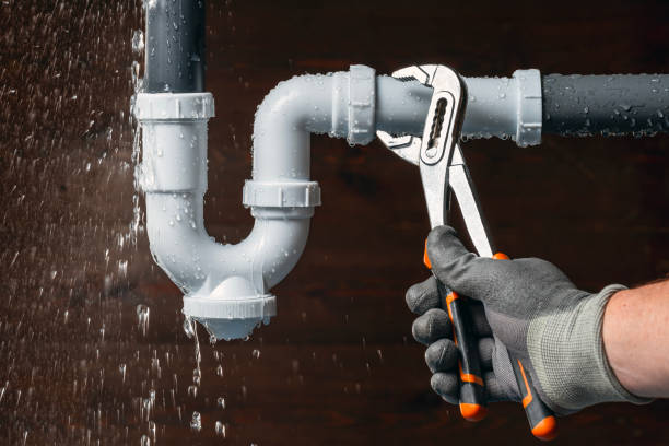 Professional Leak Detection technician working in Aubrey, TX